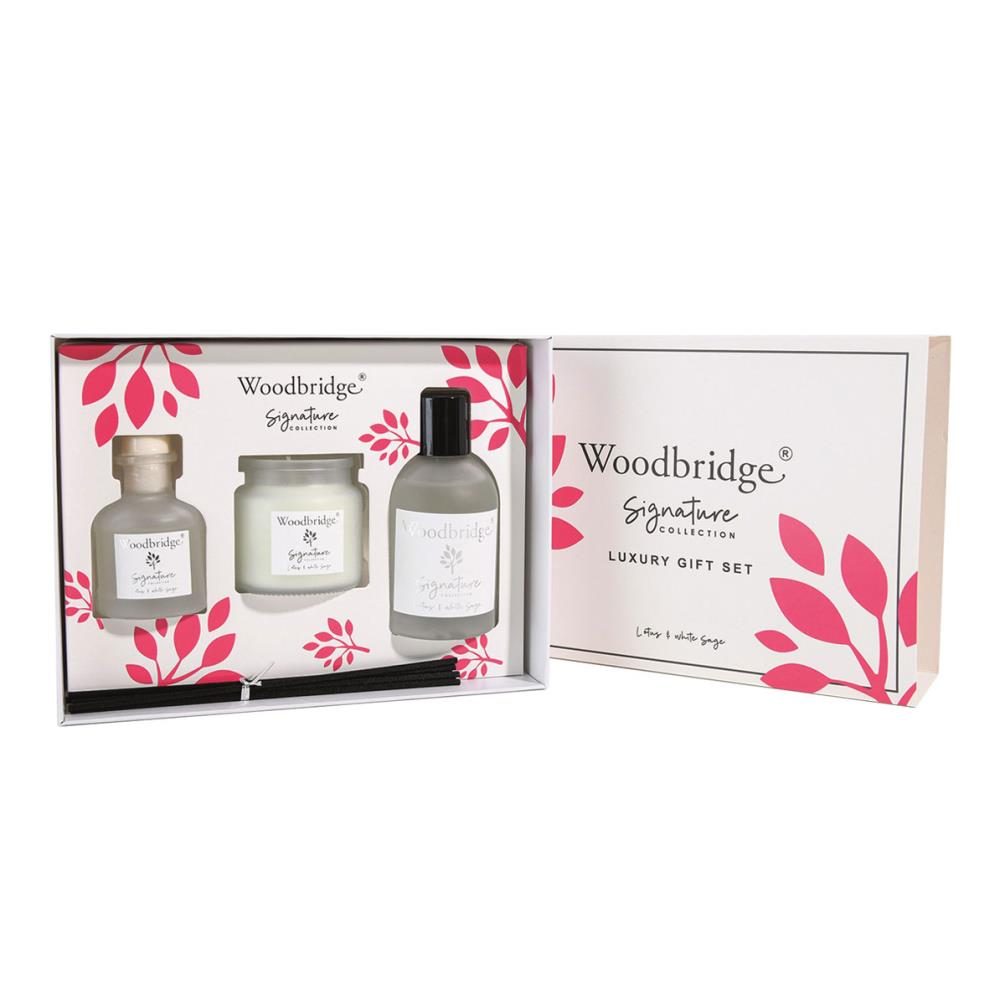Woodbridge Lotus & White Sage Luxury Home Gift Set £16.19